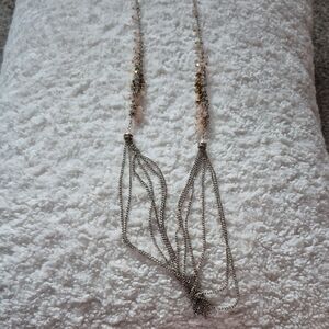 Ricki's Silver and Pink Layered Necklace